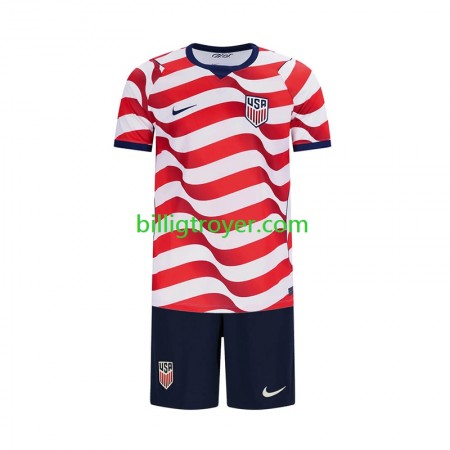 Billige Fotballdrakter USA Barn Hjemmedraktsett World Cup 2026 Kortermet
